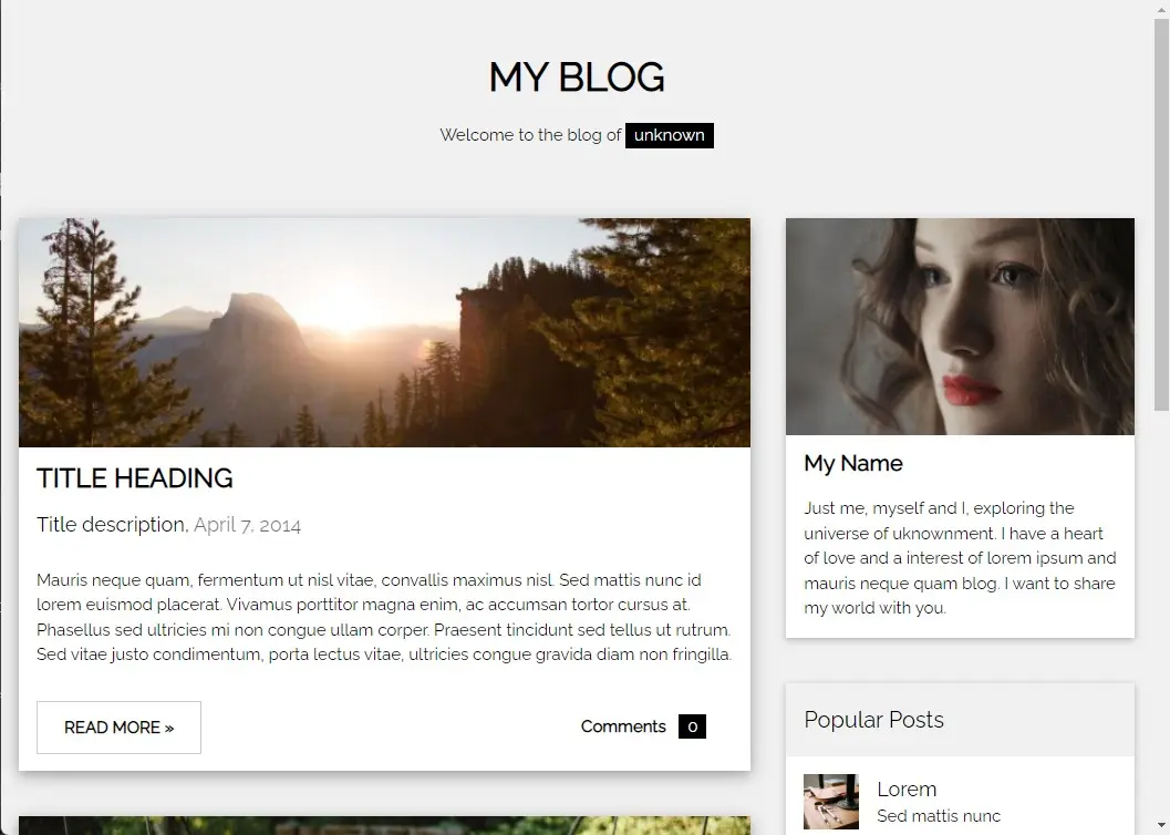 Blog